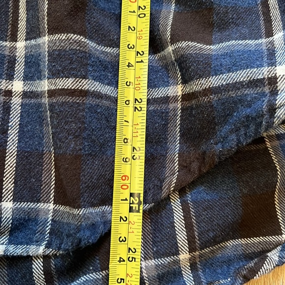Field and Stream Plaid Flannel Button Down Shirt XL - Picture 7 of 8
